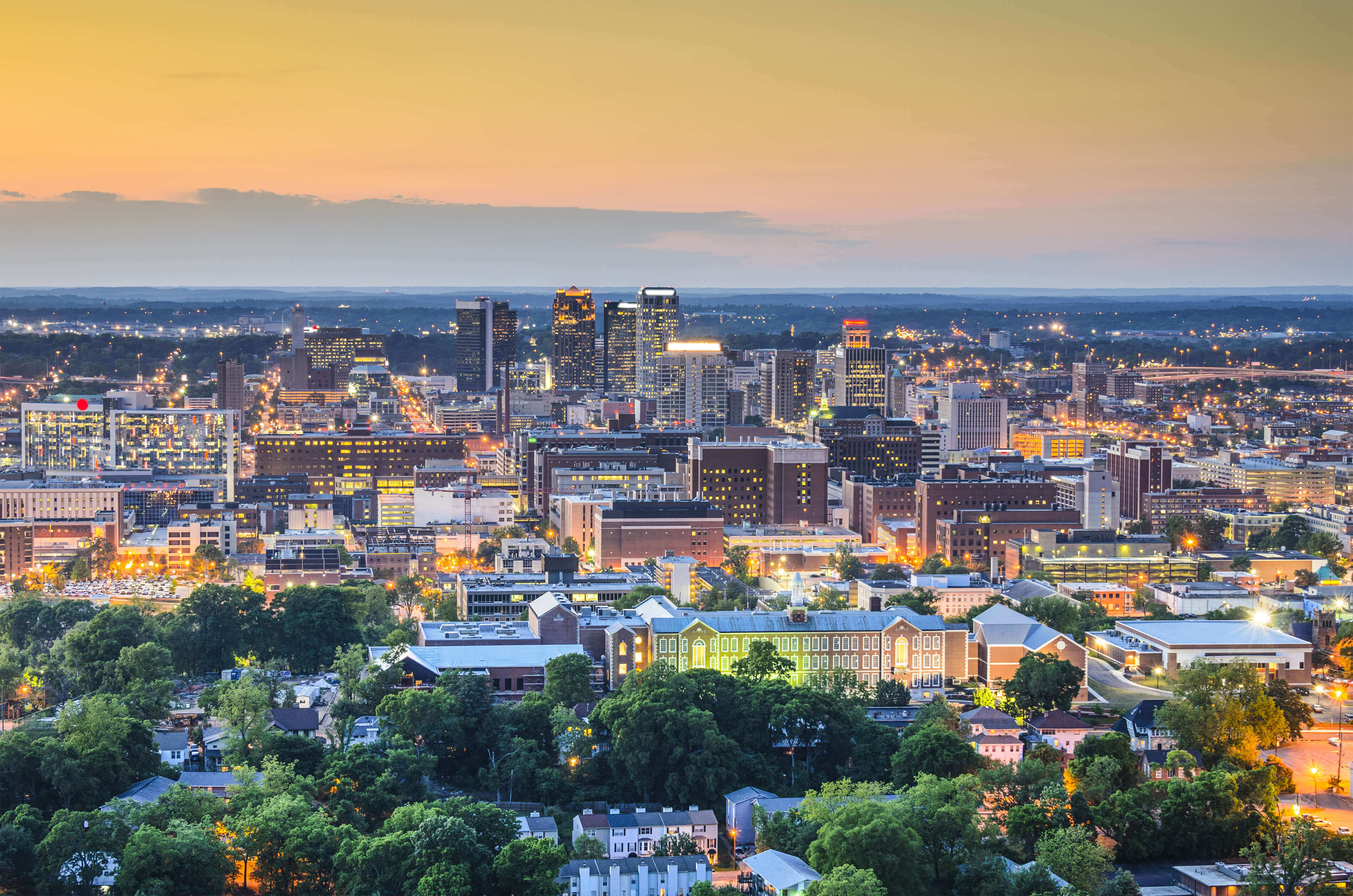 Birmingham skyline 